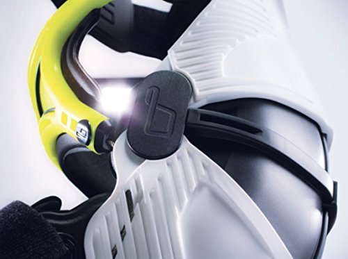 Mobius X8 Knee Braces-White/Acid Yellow-L