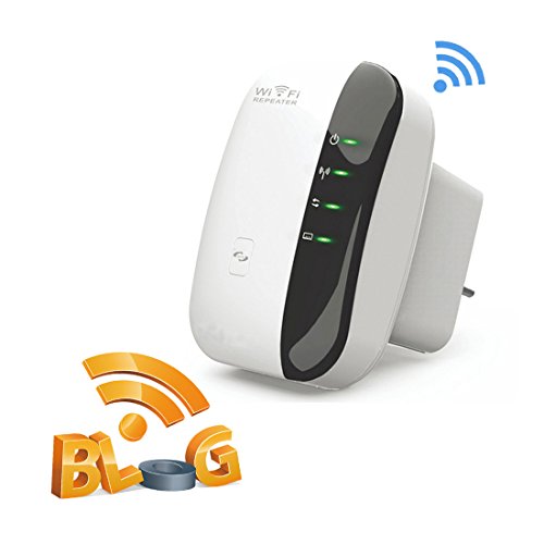 NoyoKere Wireless Wifi Repeater 300Mbps 802.11n/b/g Network Wifi Extender Signal Amplifier Internet antenna booster with WPS(US Plug)