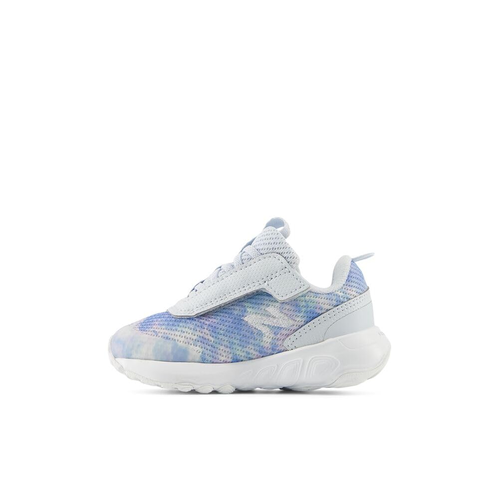 New Balance Kid’s New-B 1440 V1 Hook & Loop Running Shoe, Ice Blue/Electric Sky/White, 7 M Toddler