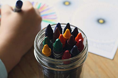 Craytastic! Crayons 36 x 4-Packs - Bulk, Premium in Cello Wrapper - Safety Tested & Compliant with ASTM D-4236 - Great Party Favors