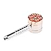 Oliasports 6 Revolver Herb Spice Grinder Metal Hand Coffee Mill, Bronze
