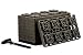Camco FasTen 4x2 Leveling Block For Dual Tires, Interlocking Design Allows Stacking To Desired Height, Includes Secure T-Handle Carrying System, Brown (Pack of 10) - 44525