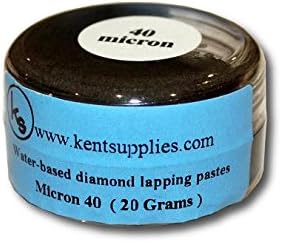 KENT Grit 40m Water Based 20 gr Diamond Lapping Paste For Jewellery Lapping and Polishing