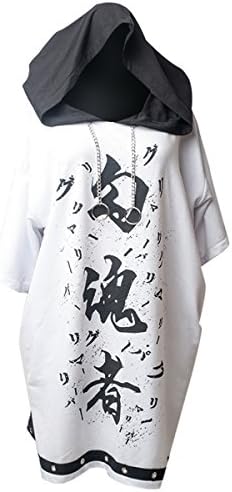 JPL Punk Visual Harajuku soulbringer Chinese Calligraphy Long Pointed Hoodie JAG0075
