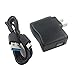 Eagleggo 1A AC Adapter Charger + USB Cable for Texas Instruments TI-84 Plus CE Graphing Calculator