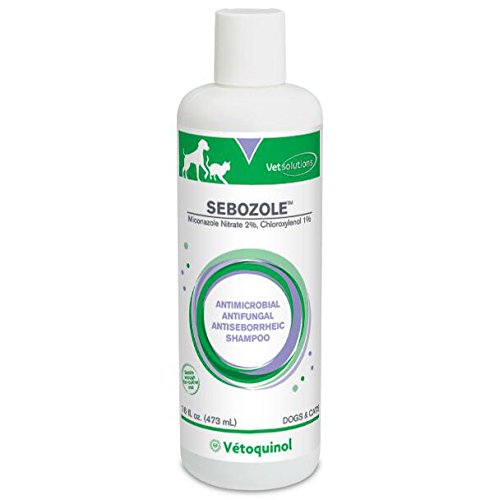 Vetoquinol 411608 Sebozole Shampoo,16 oz