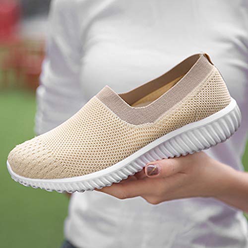 image for Dasuy Women's Athletic Walking Driving Shoes Casual Mesh Comfortable S