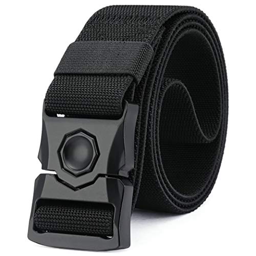 DEYACE Tactical Belt, QuickRelease Alloy Buckle Hunting Safety