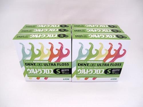 高機能・使い易い・切れにくい ライオン(LION) デント EX ウルトラフロスS　1箱10本 × 6箱セット商品画像