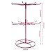 2 Tier Rotating Necklace Holder Jewelry Tree Bracelet Stand Display Organizer for Necklaces, Bracelets, Earrings, Rings