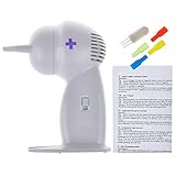 LoveCam Electric Cordless Vacuum Ear Cleaner Ear Wax Safe Remover Removal Cleaning Easy Painless Tool (A)