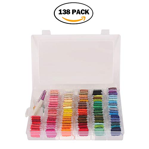 DIY Embroidery Floss 100 Color & Organizer Storage