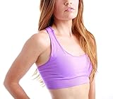 Swoob Women's Dragonfly Seamless Travel Pocket Sports Bra Base Layer