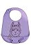 modern-twist Bucket-Bib 100% Food-Grade Silicone, Waterproof and Reusable, Mama Llama – Lovely Lavender