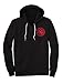 HBO's Game of Thrones Targaryen Fire and Blood Mens Black Zip-up Hoodie L