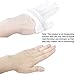 Jaciya Moisturizing Gloves Jaciya 10 Pairs Cotton Hand Spa Gloves Moisture Enhancing Gloves Cosmetic Moisturizing Gloves, White, Medium Size