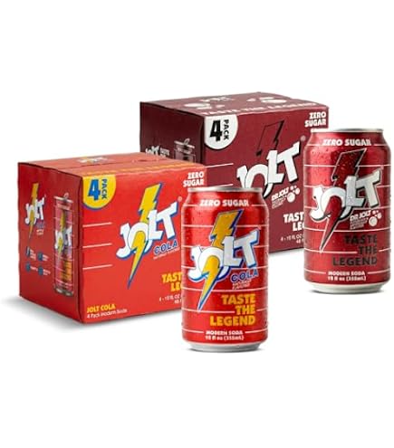 Amazon.com : JOLT Modern Soda Variety Pack - Zero Sugar, 80mg