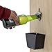 Barware Gear Bottle Opener & Catcher Bundle: Wall Mounted Beer Thirty Bottle Opener with Bottle Cap Catcher with FREE Stainless Steel Screws (Gun Metal Black Opener with Black Bin) (black)