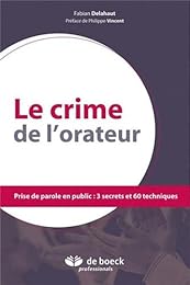 Le  crime de l'orateur