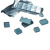 BIPEE Square Cover Glass, 10x10mm Microscope Slide