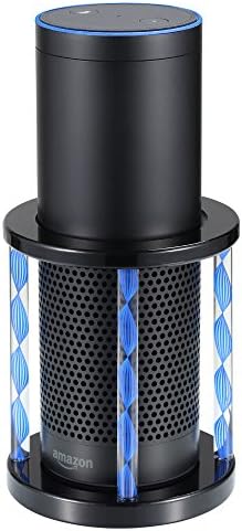 eveco Acrylic Speaker Guard Enhanced Strength and Stability for Amazon Echo Speaker and UE Boom speaker (Blue)