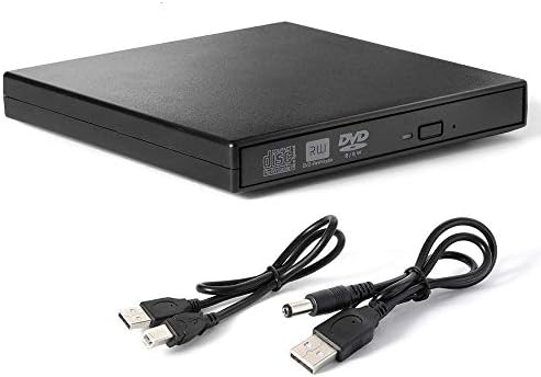 Slim Portable USB 2.0 Ultra External DVD-RW CD-RW Burner Writer Drive for PC MAC