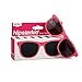 Hipsterkid Polarized Kid Sunglasses with Strap for Babies, Toddlers, Girls, Boys, Warranty Protected, BPA Free, Ages 0-2, Rosé