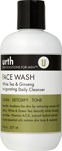 Urth Face Wash with White Tea & Ginseng Invigorating Daily Cleanser 8oz