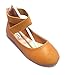 Anna Girl Kids Dress Ballet Flat Elastic Ankle Strap Ballerina Shoes