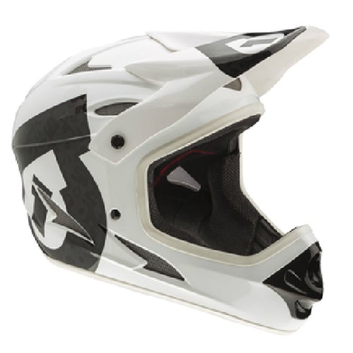 SixSixOne Comp Helmet (White/Black, Medium)