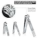 Manicure Set Professional Nail Clippers Kit Pedicure Care Tools- Stainless Steel Men and Women Grooming Kit 12Pcs for Travel or Home