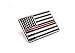 Red Thin Line US Flag - Firefighter USA Proudly Patriotic American Standard Official - Firefighter Lapel Pin Series