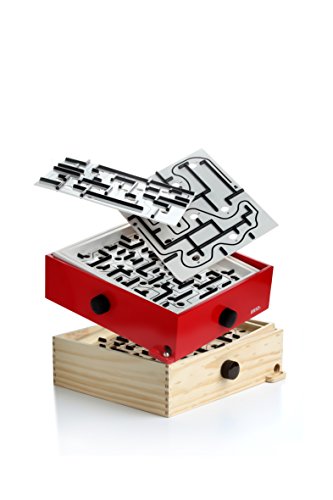BRIO 34020 Labyrinth mit Übungsplatten, rot - Der schwedische Geschicklichkeits-Klassiker in DREI verschiedenen Schwierigkeitsstufen - Für Kinder ab 6 Jahren – Bild 7