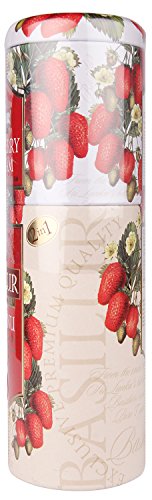 Basilur Tea Zinndose mit zwei Schichten, Erdbeere/Creme/Ruhuna Tee, 125 g – Bild 3