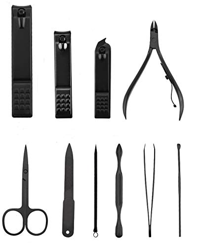 The kit includes a range of tools such as nail clippers for both fingernails and toenails, cuticle trimmers, cuticle pushers, nail files, tweezers, and scissors. The set is designed to cater to all your nail grooming needs, and its 18 different tools are perfect for a complete at-home manicure or pedicure.