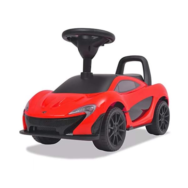 vidaXL Rutschauto Rot Kinderauto Kinderfahrzeug Rutscher Rutschfahrzeug Kinder