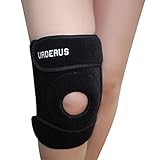 Knee Brace Support By Vaderus - For ACL Injury, Meniscus Tear, Arthritis Pain - Breathable Neoprene - Open Patella Design - Freedom Of Movement - Stabilizing Protector Wrap For Sports & Exercising