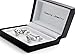 Casoty Jewelry Mens Cufflinks Superman