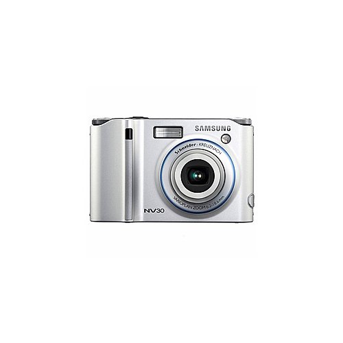 Samsung NV30 8.1MP Digital Camera with 3x Optical Image Stabilization Zoom (Silver)