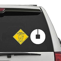 2023 Design- Baby on Board Sticker Sign