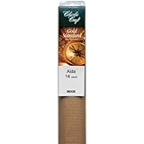 DMC GD1438-700 Classic Reserve Gold Label Aida Fabric Box, Beige, 14 Count
