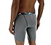 adidas Men's Sport Performance Midway Underwear (2-Pack), Black Looper Grey, Large