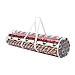 Joiedomi 2 Pack Wrapping Paper Storage, Clear Gift Wrap Organizers Container Bag Wrapping Paper Holder Made from Water Proof PVC and Fabric, Fits Up to 20 Standard Rolls (White)