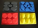 Spiderman Batman Superman Ironman Birthday Cake Pan Candy Mold Tray Set