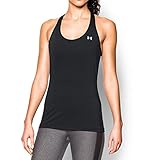 Under Armour Women's HeatGear Armour Racer Tank, Black (001), Small