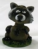 Mini Bobble Head Raccoon by Swibco