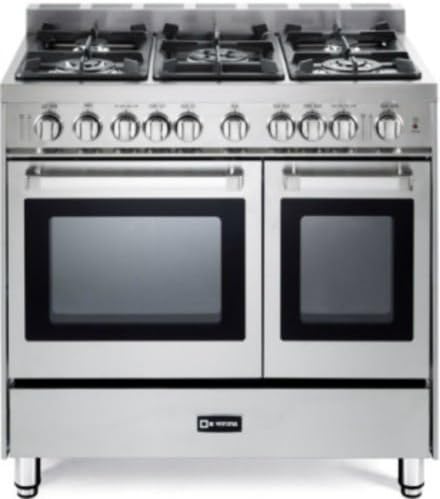 Amazon Com Verona Vefsgg365ndss 36 Pro Style Gas Range With 5