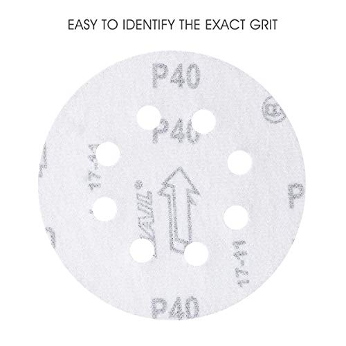 2 Sanding+5+Inch+8+Hole+Assorted+Sandpaper%25EF%25BC%258870