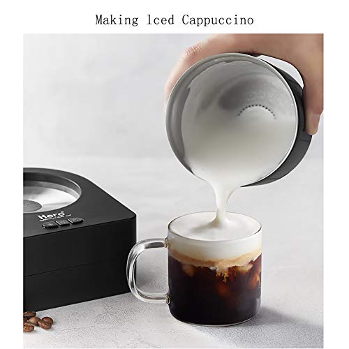 SYTH Elektrischer Milchschaumhersteller Milchaufschäumer und Wärmer Automatischer Heiß- und Kaltmilchaufschäumer 400 ml… – Bild 8