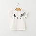 2017 Summer Kids Baby Girls Sleeveless Blouse T-shirt +Stripe Short Skirt Set Children Skirt